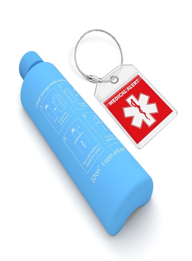 DISONCARE Odyssey Series Ice Pack Bottle Kit Replacement 60H 3Pens Medicine Insulin Cooler Travel Case - Image 1